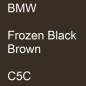 Preview: BMW, Frozen Black Brown, C5C.